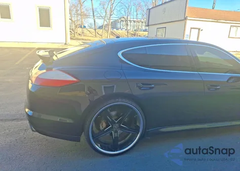 2010 Pors Panamera S Black z USA, uszkodzony, nr VIN WP0AB2A75AL063293